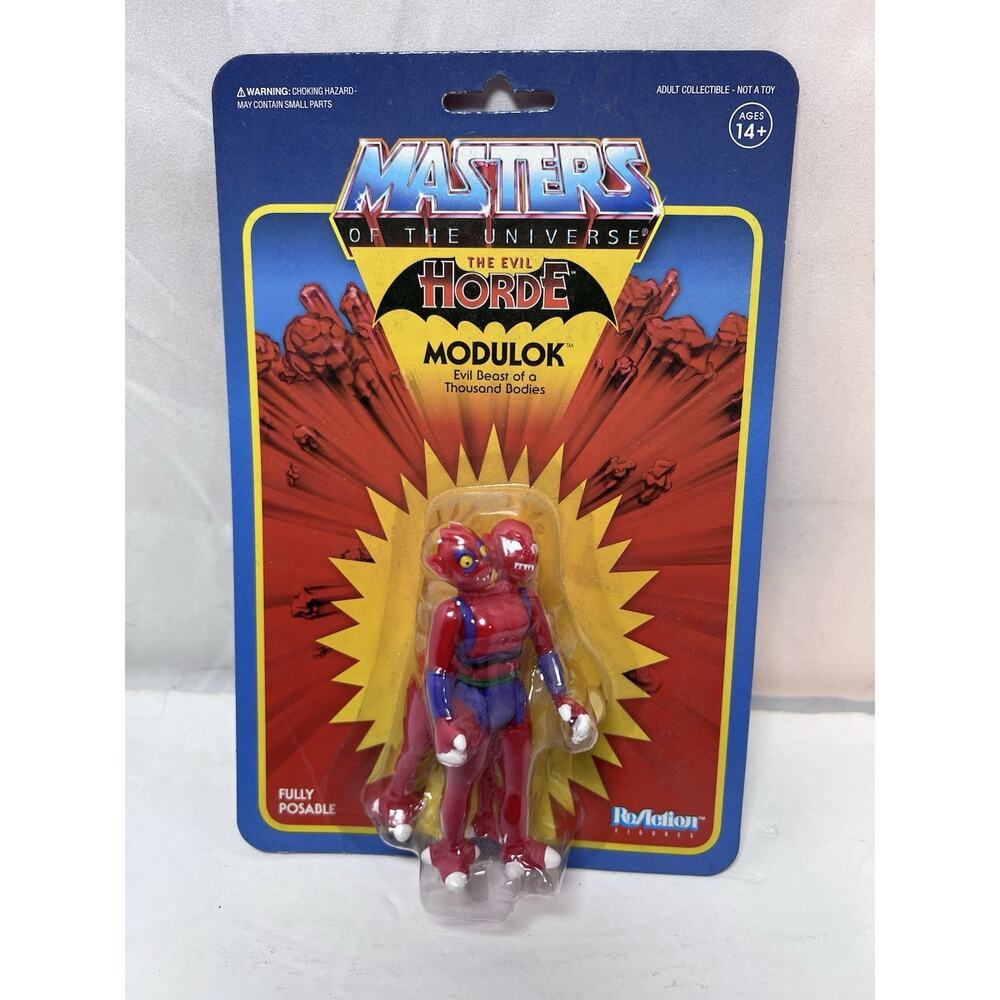 2017 ReAction Super7 - Masters of the Universe MOTU - MODULOK Action Figure NEW